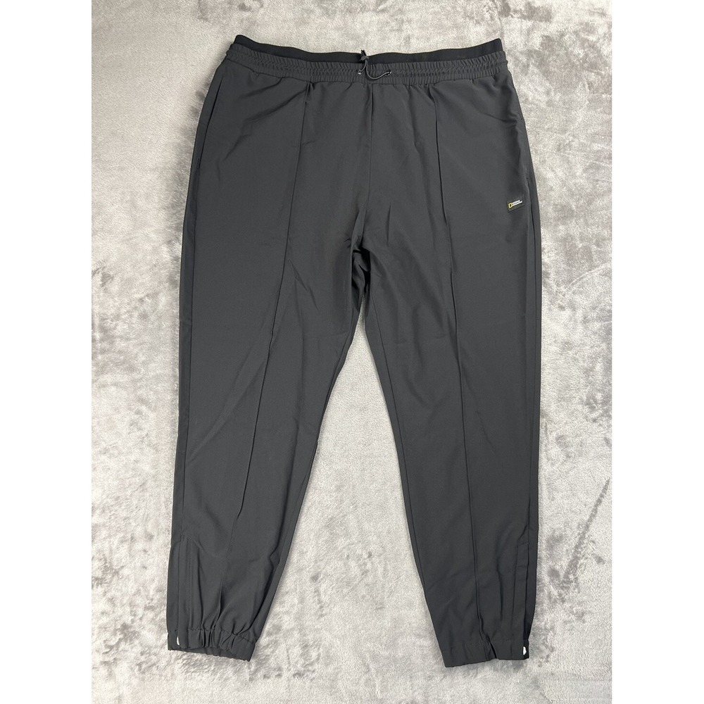 National Geographic Jogger Pants Men's XL Black‎ NWT Training Outdoors Gym